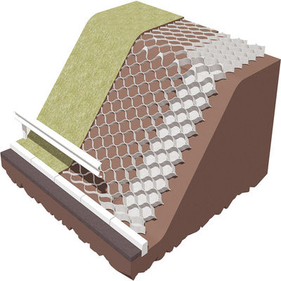 Transformez votre surface avec notre stabilisateur de gravier de nid d' abeille à texture lisse