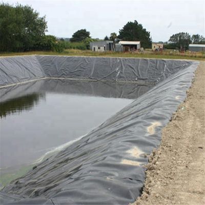0.2 mm HDPE géomembrane revêtements de bâche imperméables pour les étangs d'élevage de poissons Biofloc