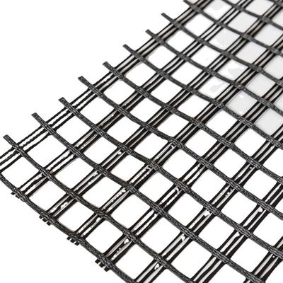 50 kn/m-50 kn/m Géoréseau en fibre de verre / Géoréseau bi-axiale renforcé au basalte pour garage