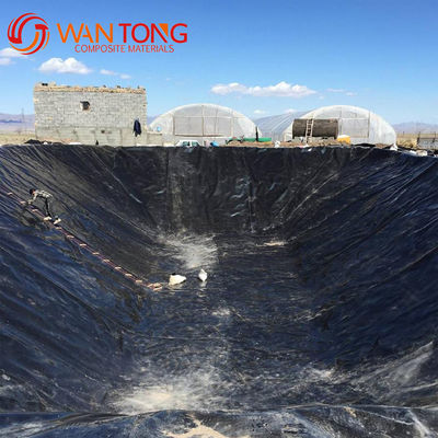 0.75 mm épaisseur 100% vierge ASTM géomembrane imperméable à l'eau pour le revêtement d'étang