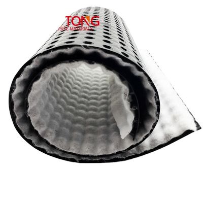 10 mm 20 mm 30 mm panneau de cellules de drainage feuille de plastique en cavité de drainage plaque tapis pour paysage