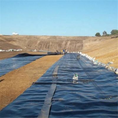 Géomembrane en HDPE pour le projet de barrage selon les exigences du client