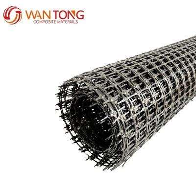 Renforcement des routes Géogrides en plastique bi-axiale 40-40 kn pour maillage routier dans la construction