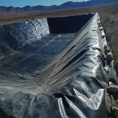 Taille de rouleau de géomembrane HDPE pour une prévention efficace des fuites