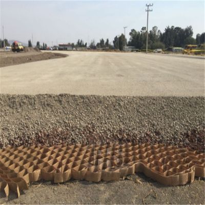 Géocelle de voie d'accès HDPE géocelle et protection contre les pentes pour les routes Renforcer 50 mm de hauteur inférieure