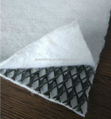 Réseau de drainage composite 3D HDPE haute traction de 30 m à 100 m pour la protection routière