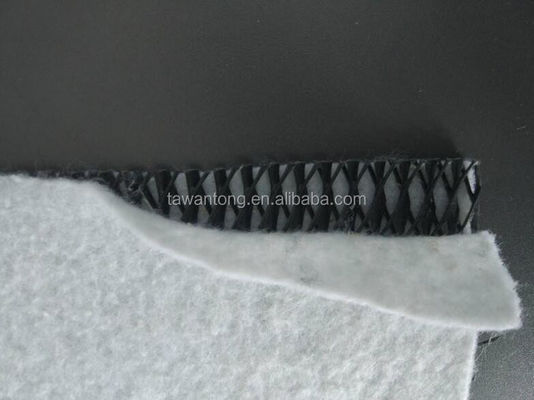 Réseau de drainage composite 3D HDPE haute traction de 30 m à 100 m pour la protection routière
