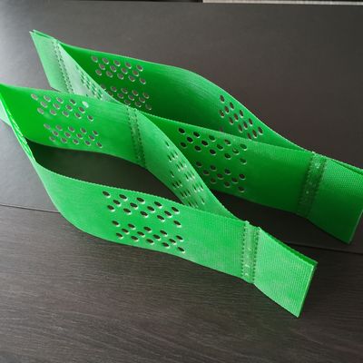 Grille de gravier en plastique à surface lisse pour la stabilisation de la chaussée texturée et perforée