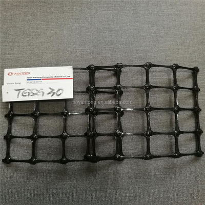 Géoritiques bi-axiales en polypropylène extrudé de longueur 50 m Géoritiques pour diverses applications