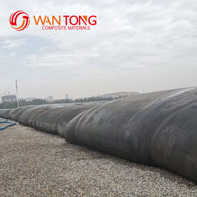 Résistance à la traction 50 kn/m Haute résistance PP Géotube de déshydratation des boues tissées