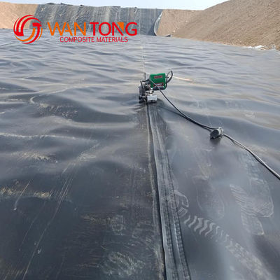 ASTM GRI-GM13 Norme d'imperméabilisation Ldpe Ldpe 0,5 mm HDPE feuille de géomembrane pour les étangs d'aquaculture