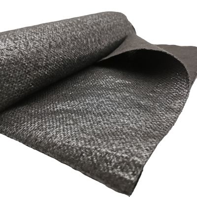 Couverture de sol noir UV Traitée Géotextile pour le sous-tissé de tissu de route Largeur 1-6m