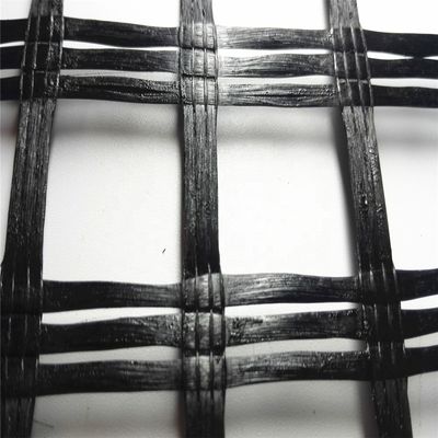 Polyester géogrid pour la construction de routes Renforcer les digues de base et les murs de pente