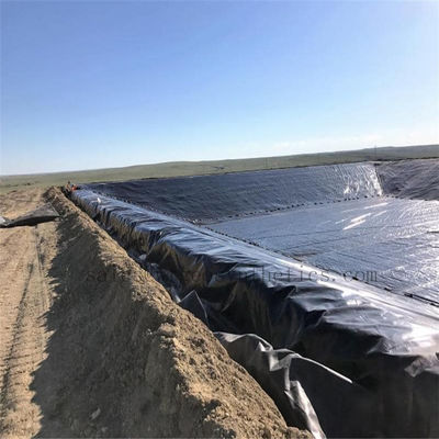 Surface texturée lisse 1,5 mm Géomembrane HDPE pour barrage en plastique étanche 1,0 mm