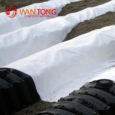 Tissu de filtrage géotextile à membrane en polyester PP pour produits de terrassement