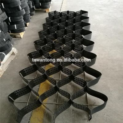 Géocelle en PEHD de 2 m de large pour stabilisation du sol Murs de soutènement Durables et durables
