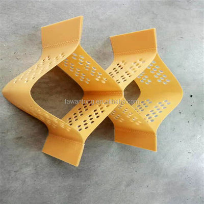 Grille routière de cellules géo Gravier de nid de miel Gravier d'allée Grille de sol Paver 50 mm Hauteur HDPE