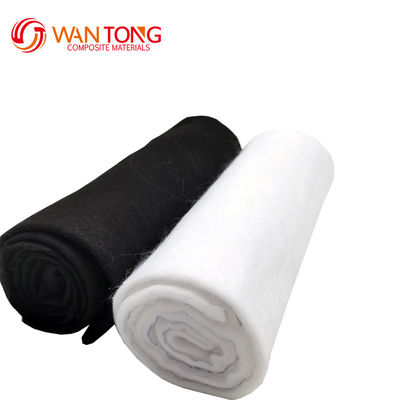Style de conception contemporain 150GSM Noir PP Pet Géotextile non tissé pour la construction de routes