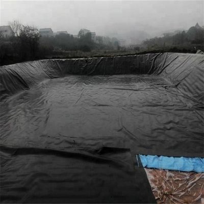 0.2 mm HDPE géomembrane revêtements de bâche imperméables pour les étangs d'élevage de poissons Biofloc