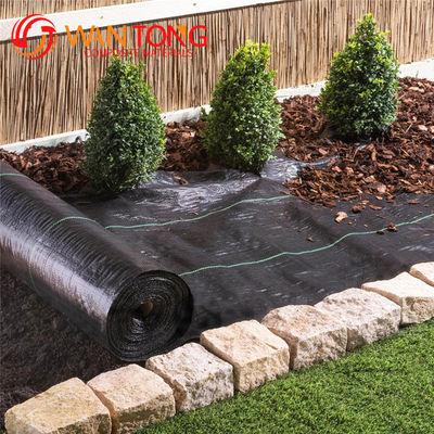200G/M2 PP géotextile tissé anti-UV pour le jardinage et la construction