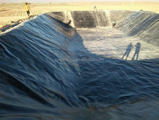 Géomembranes douces en HDPE réservoir de poissons pour étangs agricoles géomembranes 1 mm 2 mm