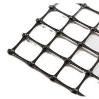 Résistance PP Géogrid plastique pour le mur de soutènement de la chaussée 25.4*25.4 mm Taille de maille