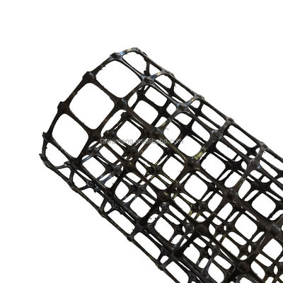 Résistance PP Géogrid plastique pour le mur de soutènement de la chaussée 25.4*25.4 mm Taille de maille