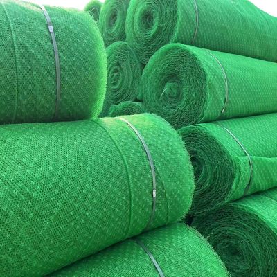 7.6-10.2 mm épaisseur géonette composite 3 couches géomate HDPE pour le renforcement du sol