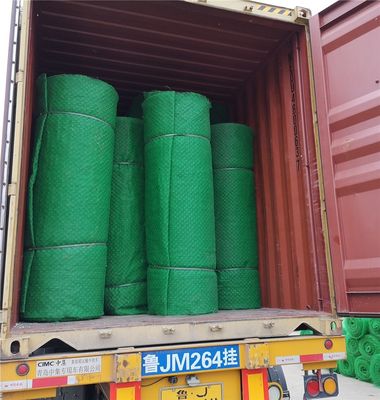 7.6-10.2 mm épaisseur géonette composite 3 couches géomate HDPE pour le renforcement du sol