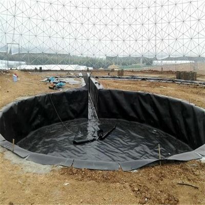 Geomembrane imperméable à l'eau lisse pour étang de poisson en HDPE imperméable à l'eau