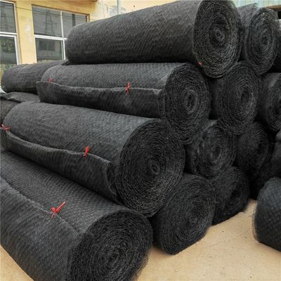 Contrôle de l'érosion selon le style chinois géomate / tapis de plantation / treillis en plastique / géomate 3D épaisseur 7,6-10,2 mm