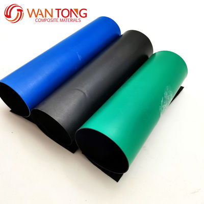 Géomembrane HDPE de 1 mm 1,2 mm 1,5 mm pour barrage ou lac artificiel Noir Vert Bleu Blanc