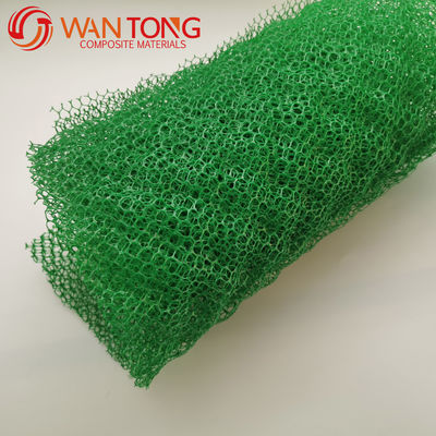 Longueur normale 50m HDPE 3D Geomat en vert noir pour la protection du paysage et des pentes