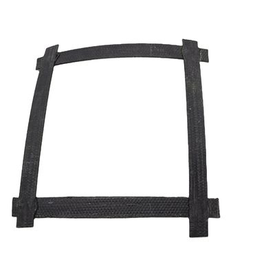 Résistance à la traction 50 kn Steel-Plastic Bi-Axial Geogrid pour le support technique en ligne