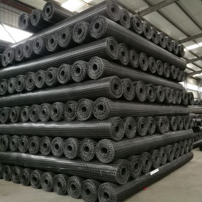 Grille géo-biaxiale en plastique à haute résistance à la traction pour le renforcement dans l'industrie minière