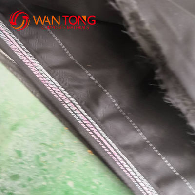 Géotube en géotextile tissé en PP noir pour la protection des bancs et la base de la route du toit du jardin