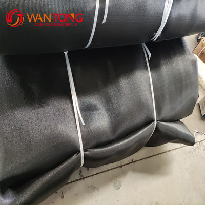 Géotube en géotextile tissé en PP noir pour la protection des bancs et la base de la route du toit du jardin