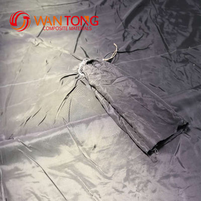 Géotube en géotextile tissé en PP noir pour la protection des bancs et la base de la route du toit du jardin