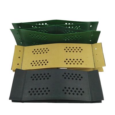 330 mm-1000 mm Distance de soudage Géocelle HDPE pour applications perforées lisses/texturées