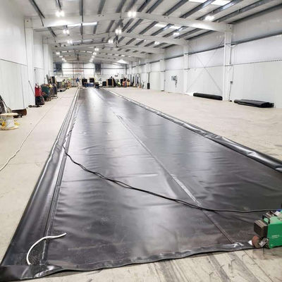 100% d'HDPE vierge LLDPE feuille de géomembrane 0,3 mm 0,5 mm 0,75 mm largeur 2m-8m imperméabilisation