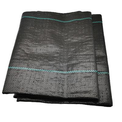 3.81*15.24m Haute résistance à la traction PP/PE Géotextile tissé pour l'amélioration des fondations du sol