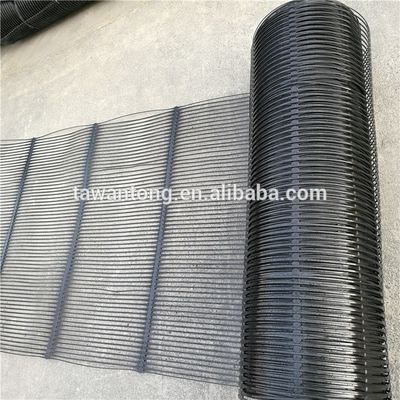 Géogrides certifiées CE/ISO9001 50Kn/m Protection contre les pentes Cellule de sol PP HDPE Géogrides uniaxial en plastique