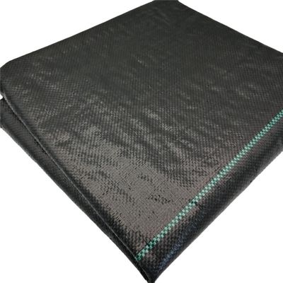 Rouleau de géotextile tissé en PP pour le contrôle des mauvaises herbes de jardin Largeur 1-6m Aide technique après-vente