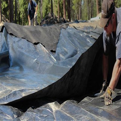 100% de matière première vierge HDPE LLDPE Wantong 0,5 mm géomembrane pour le revêtement d'étang de décharge