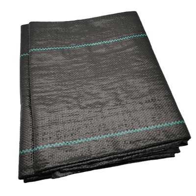 Longueur personnalisée 130GSM 170GSM Noir PP Geotextile en tissu tissé avec certificat CE