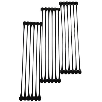 Géogrides en plastique uniaxial en HDPE de haute résistance de 40 kn/m pour une longueur de rouleau de 50 m et une largeur de 1 m