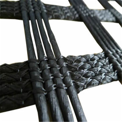 Stabilisateur de sol routier Grille géo uniaxiale 5 m Largeur 50KN/M Résistance à la traction Matériau durable