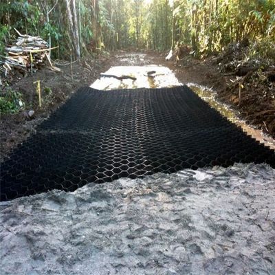 Contrôle de l'érosion des géocellulés HDPE de 100 mm adapté à différents angles et conditions de pente