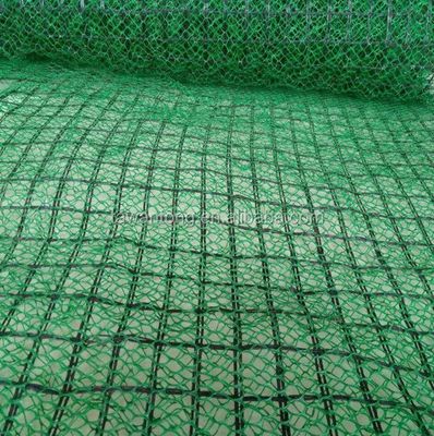 Géomate 3D en plastique de conception contemporaine pour le contrôle de l'érosion et le filet de protection des pentes