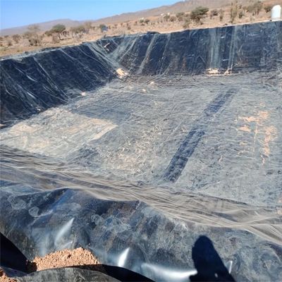 Géomembrane en HDPE pour les revêtements de barrage de résine Épaisseur 0,2-4,0 mm Norme GB/ASTM GRI-GM13